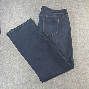 Liverpool Jeans Company Women's Bootcut Jeans Dark Wash Plus Size 22W Stretch